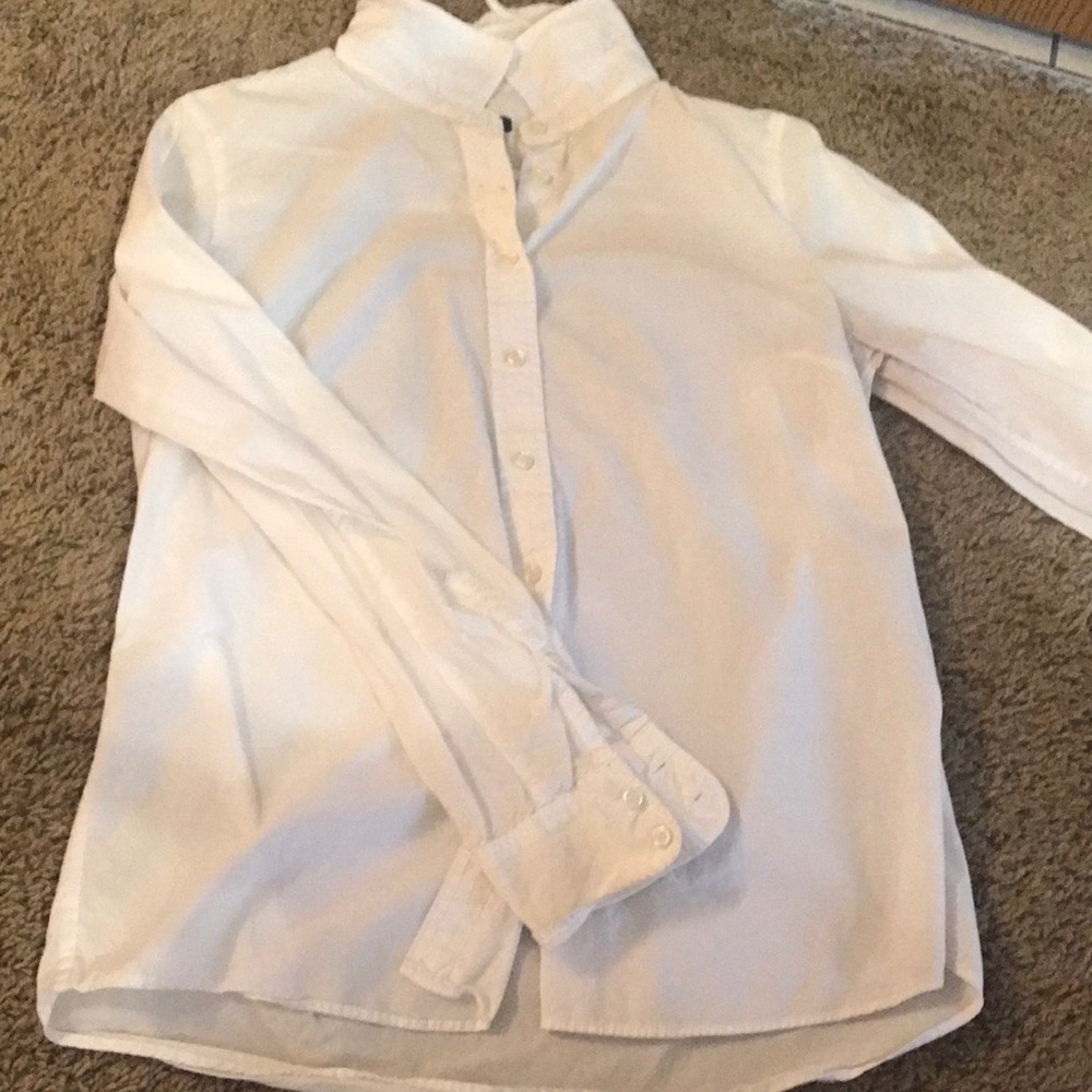 J crew button down. White.